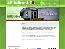 Tablet Screenshot of jpsullivan.com